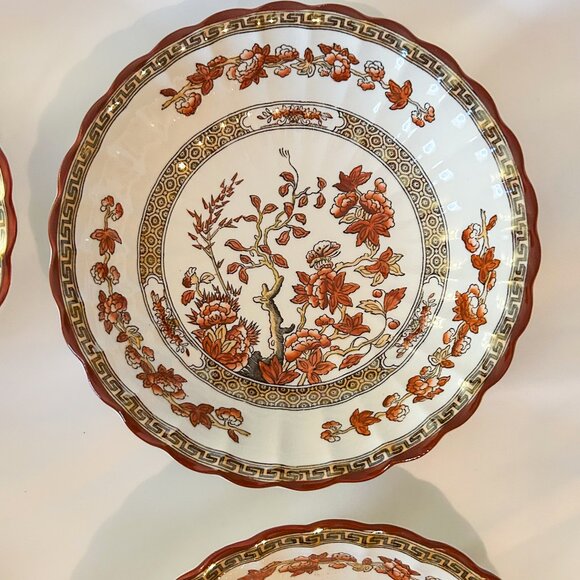 Copeland India Tree Vintage Fruit/Dessert Bowls, Set of 6 - Picture 4 of 11